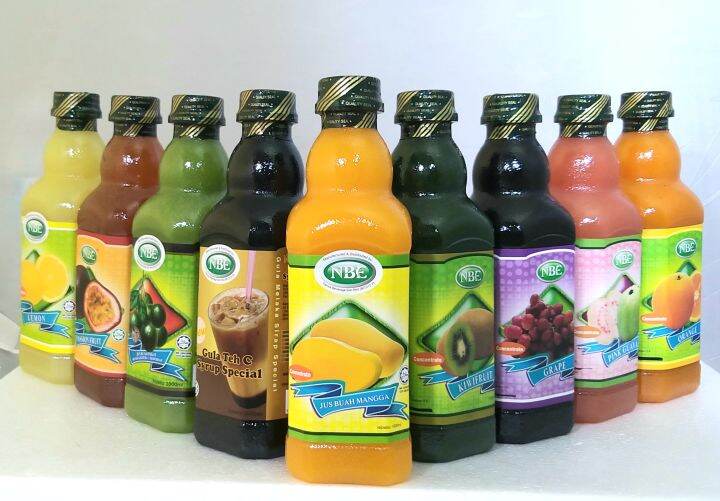 NBE Jus Buah Pekat/ Fruit Juice Concentrate 1000gm Lazada