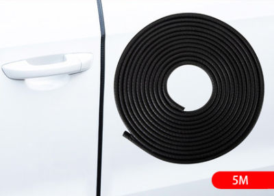 Universal Car Door Protector Strips Rubber Black White Auto Door Side Edge Protection Guard Scratch Anti-collision Strip Red