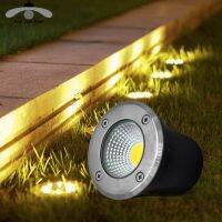 【LZ】☜✺  Lâmpada subterrânea com led para áreas externas 5w 10w cob para chão jardim caminho quadrado enterrada spot paisagem 85-265v 12v 24v ip68