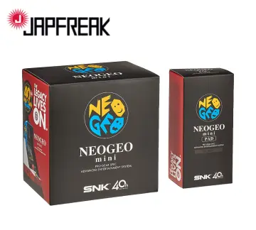 UNICO NEOGEO Mini Pad Black, SNK Classic Wired Game Controller for NEO GEO  Mini and NEO-GEO Arcade Stick Pro
