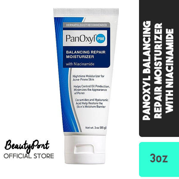 PanOxyl PM Balancing Repair Moisturizer with Niacinamide, Ceramides and