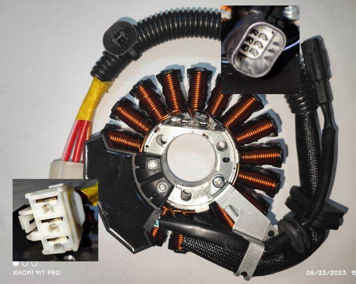 Motorcycle Stator Coil Assembly For Aerox V2/Nmax V2 (B6HH141000