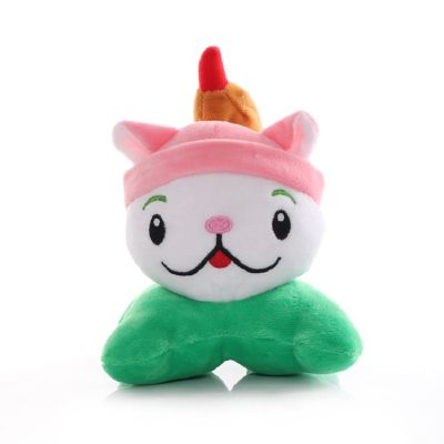 16cm Plants VS Zombies Soft Plush Toy Doll PVZ Cattail Plush Sucker Pendant Stuffed Doll Children Gifts