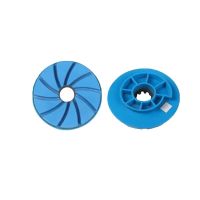 4 Inch Snail Lock Diamond Stone Granite Marble Polishing Pads Concrete Floor Polishing Pad Edge Grinding Wheel