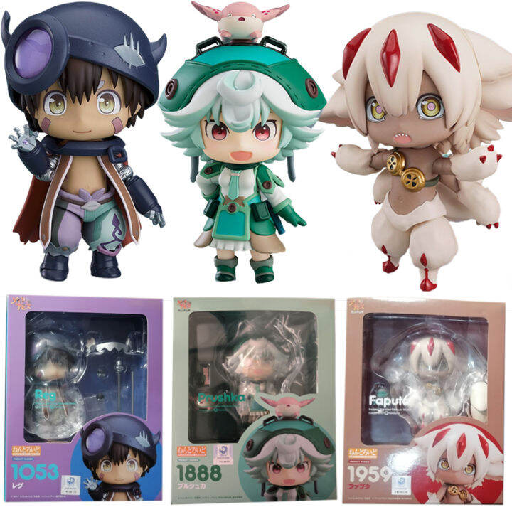 1888 Made in Abyss Prushka Anime Picture 1959 Fa Action Figure 1054 Riko 1053 Reg Figurine