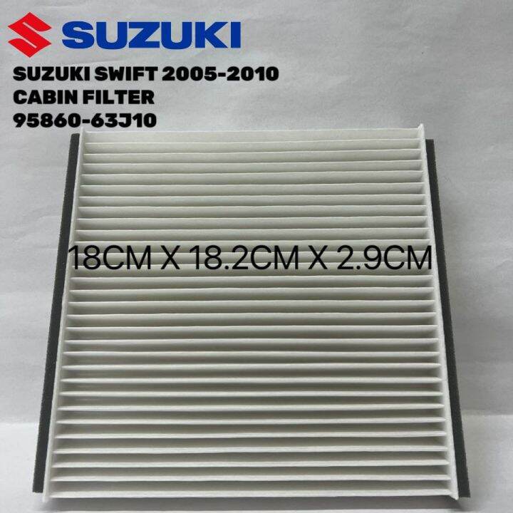 SUZUKI SWIFT 2005 2010 CABIN FILTER 9586063J10 Lazada