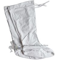 White Cotton Shaolin Monk Wudang Taoist Kung fu Socks Tai chi Martial arts Taekwondo Karate Footwear