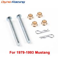 ชุดหมุดบานพับประตู W/ Bushings แทนที่ฮาร์ดแวร์สำหรับ Mustang 1979-1993 8Pcs Bx102079