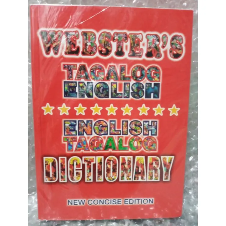 Axler WEBSTER'S TAGALOG ENGLISH/ENGLISH TAGALOG DICTIONARY Lazada PH