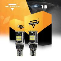 【สำหรับCar】【ledสำหรับMotorcycle】AUXBEAM T15 921 W16Wแอลอีดีแคนบัสรถยนต์หลอดไฟไฟเบรคไฟถอยหลังไฟ800LM