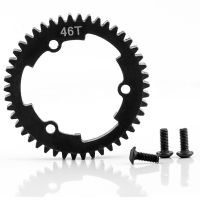 Big X Hardened And Reinforced 46T Large Tooth Main Gear Black RC Car Accessories Suitable For Traxxa X-Maxx E-REVO 2.0 XO-1