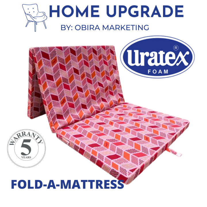 Original Uratex FAM Fold-A-Mattress Folding Foam Mattress | Lazada PH