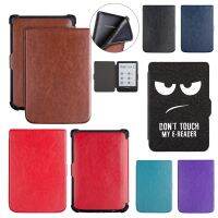 Leather Case for Pocketbook Touch Lux 5 4 HD 3 Limited 628 632 PB617 Shockproof Magnet Sleep Wake Up Silicone Cover Capa Funda