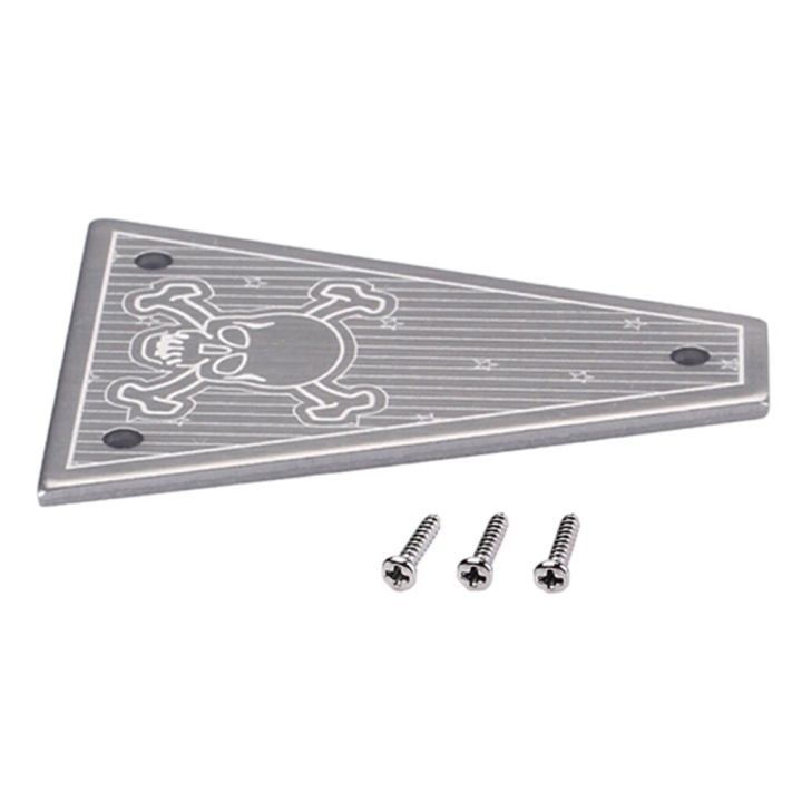 tooyful-rod-cover-plate-with-3-pcs-mounting-screws-for-jackson-electric-guitar