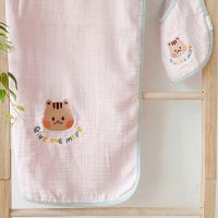 ทารกแรกเกิดห่อผ้าห่มชั้นผ้าฝ้าย Swaddles ผ้าห่มการ์ตูนเด็กอาบน้ำผ้าขนหนูทารกเตียงอุปกรณ์เสริม