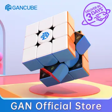 GAN 356 RS, GAN Cube 3x3 Magic Cube, Stickerless Speed Cube Puzzle Toy for  Kids Adults 