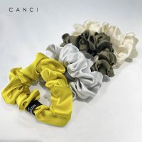 【CW】 Silk Large Hair Tie Bands Scrunchies Color Rope Accessories