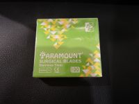 ใบมีดผ่าตัดสแตนเลส ยี่ห้อ Paramount​ เบอร์​ 11 (กล่องละ 100 ใบ)