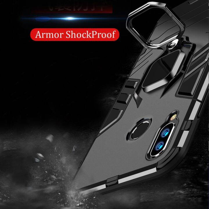 enjoy-electronic-for-honor-10-lite-case-armor-pc-cover-finger-ring-holder-phone-case-on-for-huawei-p-smart-2019-cover-durable-reinforced-bumper