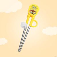 [SKIC]Kids Cute Cartoon Training Helper Chopsticks Toddler Stainless Steel Training Chopsticks