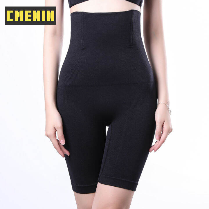 Cmenin Cotton Seamless Women High Waist Slimming Tummy Control Knickers