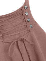 Lace Up Layered High Low Suspender Skirt Suspender High Low Lace Up Skirts