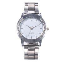 Quartz Watch Womans High-end Blue Glass Life Waterproof Distinguished