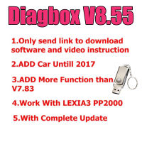 ปรับปรุง Diag V8.55 V7.83 Udisk รถวินิจฉัยซีตรองสำหรับ Peugeot สำหรับ Lexia3 PP2000 Lexia-3 Diag 8.55เพิ่มรถจนกว่า2017