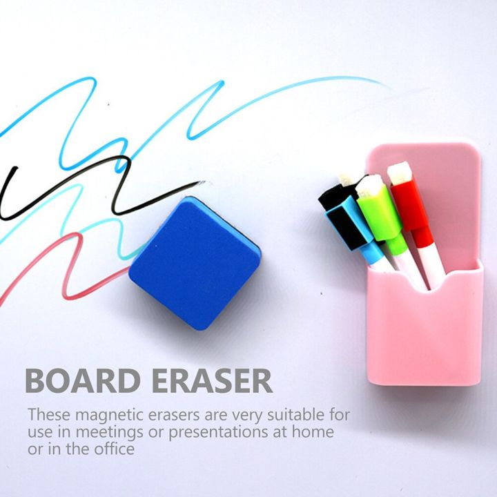 12-pcs-kids-chalkboard-wipers-whiteboard-magnetic-erasers-boards-dry-small-blackboard-portable-eva-office