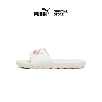 Puma white hot sale flip flops