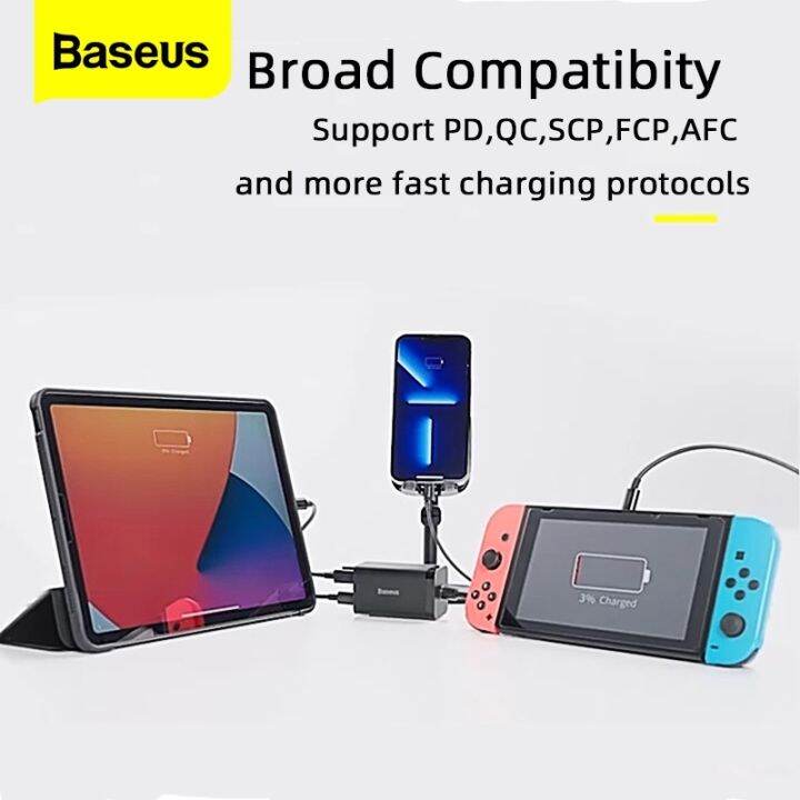 baseus-gan-ที่ชาร์จเร็ว-100w-65w-4-0-qc-3-0-pd-usb-c-type-c-usb-สําหรับโทรศัพท์มือถือ-แล็ปท็อป