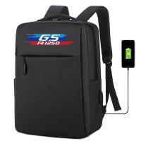 FOR BMW G310GS G310GS-1 G310R G650GS GS R1250 2023 New Waterproof backpack with USB charging bag Mens business travel backpack