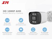 กล้อง Ahd กล้องวงจรปิดแอนะล็อก1080P,2mp ความละเอียดสูงในบ้านกลางแจ้งระบบ Hd Cctv แบบบูลเล็ตความปลอดภัยในเวลากลางคืนด้วยอินฟราเรด