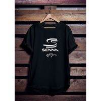 เสื้อยืดผ้าฝ้าย เสื้อยืด พิมพ์ลาย Ayrton SENNA Brazil FORMULA 1 สําหรับผู้ชาย และผู้หญิง