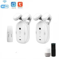 1 Piece Tuya Smart WIFI Automatic Curtain Opener Roman Rod Curtains Switch Robot Remote Control for Alexa Google Home