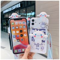 Xiaomi Mi 10T 11 Lite 11T Redmi 9T Note 11 10 8 7 9 Pro 9S 9A 9C Cover Soft Cute Cartoon with Mirror Stand