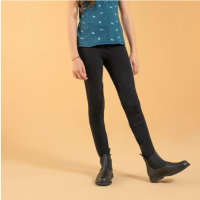 Kids horse riding pants - black