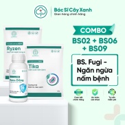 BS. Fugi - Ngăn ngừa nấm bệnh toàn diện BS09 Ryzen + BS02 Tika + BS06 Nano