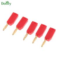 Dolity ปลั๊ก2มม. กล้วย5ชิ้นสำหรับขั้วต่อมิเตอร์เครื่องทดสอบโพรบ