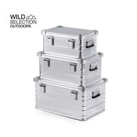 Naturehike Thailand กล่องอลูมิเนียม Multi-Function Large Capacity Aluminum alloy storage box NH20SJ034