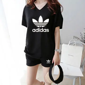 Womens adidas hot sale short sets