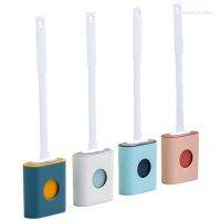 Neko Silicone Toilet Brush with Quick Drying Holder Base Set Bathroom Cleaning Tools