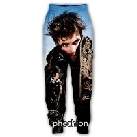 Phechion New Mens/Womens Robert Pattinson 3D Printed Casual Pants Fashion Street Wear Mens Loose Sweatpants F283