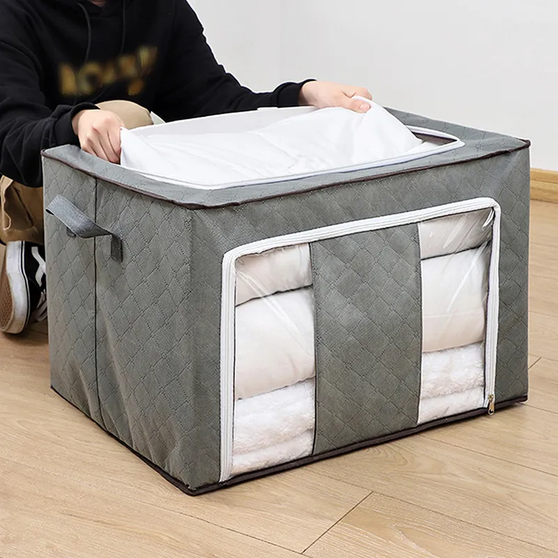 Large Storage Bag Anti Dust Foldable Closet Organizer for Clothing