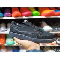 2023 Hot Sale Original✅ NK* A J 1 Low Mens All Black Fashion Basketball Shoes Casual Sports Shoes [Free Shipping] {Limited Time Offer}