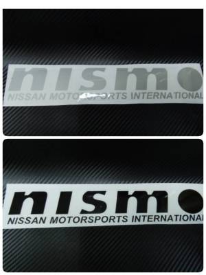 สติ๊กเกอร์งานตัดคอม nismo nissan motorsports international ติดรถ แต่งรถ นิสสัน sticker