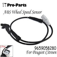 9659058280 Front Left Right ABS Wheel Speed Sensor for PEUGEOT 307 308 408 Citroen C4 96353847 454588 0265007423 4545K3 ABS