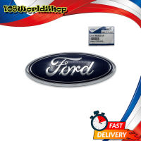 โลโก้ ติดหน้า กระจัง "FORD" ของแท้ ฟอรืด แรนเจอร์  สี น้ำเงิน , โครเมียม Ranger Ford 2 , 4 ประตู ปี2015-2018 ขนาด 22.7cm*9cm*4cm มีบริการเก็บเงินปลายทาง