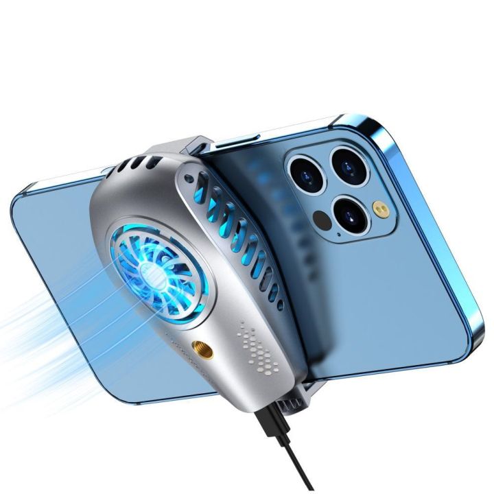 game-cooler-heat-dissipation-bracket-portable-rgb-cooling-semiconductor-mobile-phone-cooler-cooling-artifact-cell-phone-radiator