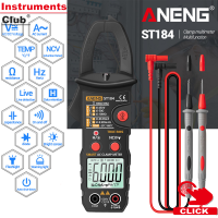 Instruments ANENG True RMS มัลติมิเตอร์ดิจิตอลแคลมป์มิเตอร์,เครื่องวัดแรงดันไฟฟ้า Dc/ac พร้อมโอห์มความจุ NCV ต่อเนื่องไดโอดเฮิรตซ์เครื่องทดสอบอุณหภูมิ